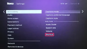 Change Volume Roku