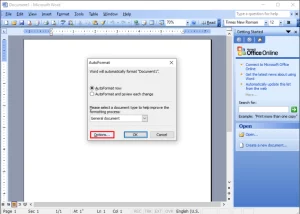 Turn Off AutoCorrect Microsoft Word