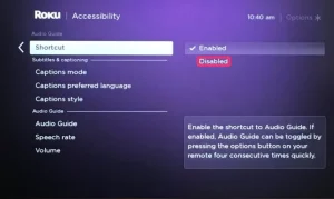 Change Volume Roku