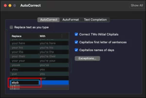 Turn Off AutoCorrect Outlook