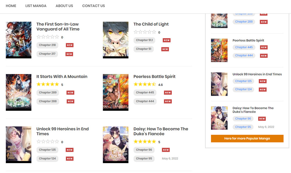 Read Manga Online