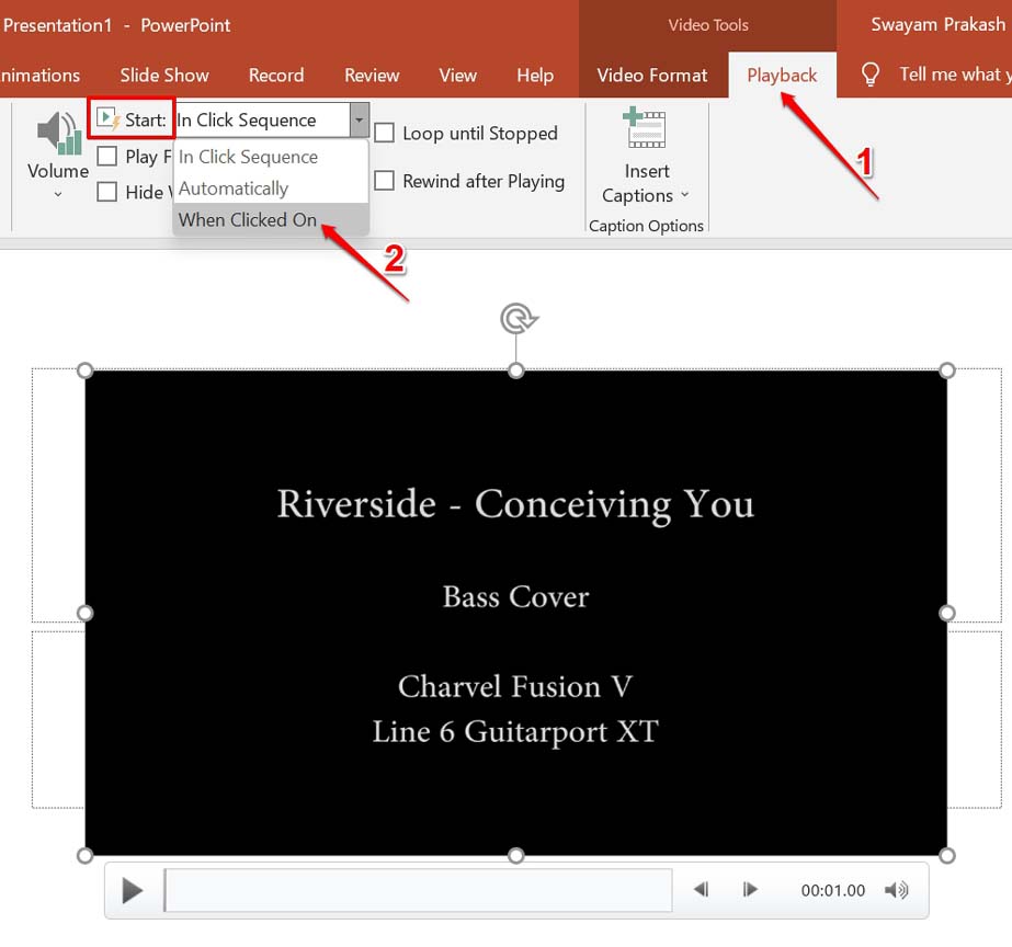 Videos Not Playing in PowerPoint Presentation