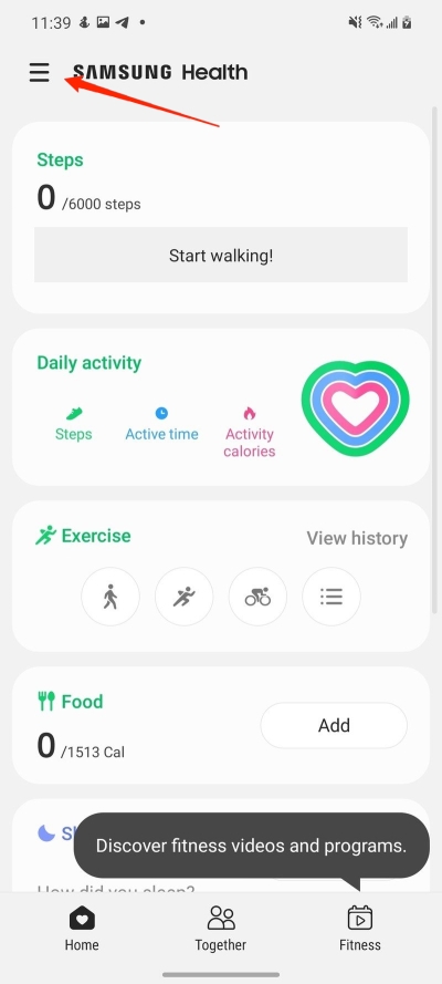 Samsung Health App