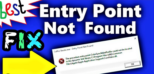 Entry Point Not Found